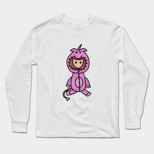 Unicorn Onesie Long Sleeve T-Shirt